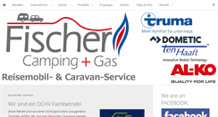 Desktop Screenshot of fischer-camping-gas.de